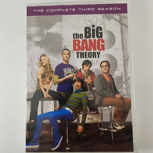 The Big Bang Theory on DVD The Complete Third Season 2009 Region 1 Warner Bros