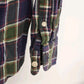 Timberland Men’s Medium Plaid Flannel Shirt Green BlueTimberland Button Down