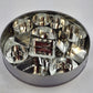 Omnibus Collection 12 Geometric Cookie Sandwich Cutters Metal Tin Taiwan Vintage