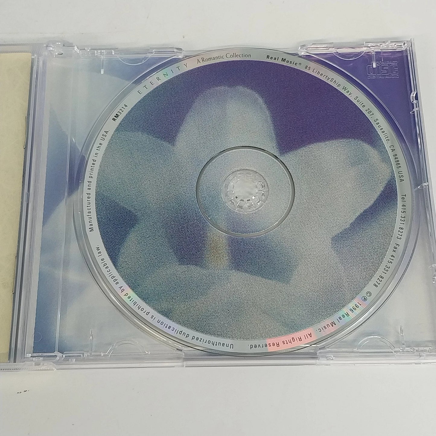 Eternity A Romantic Collection CD New Age Easy Listening Instrumental Relaxation