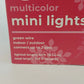 250 Multicolor Mini Christmas Lights Green Wire 50 ft Indoor Outdoor NIB