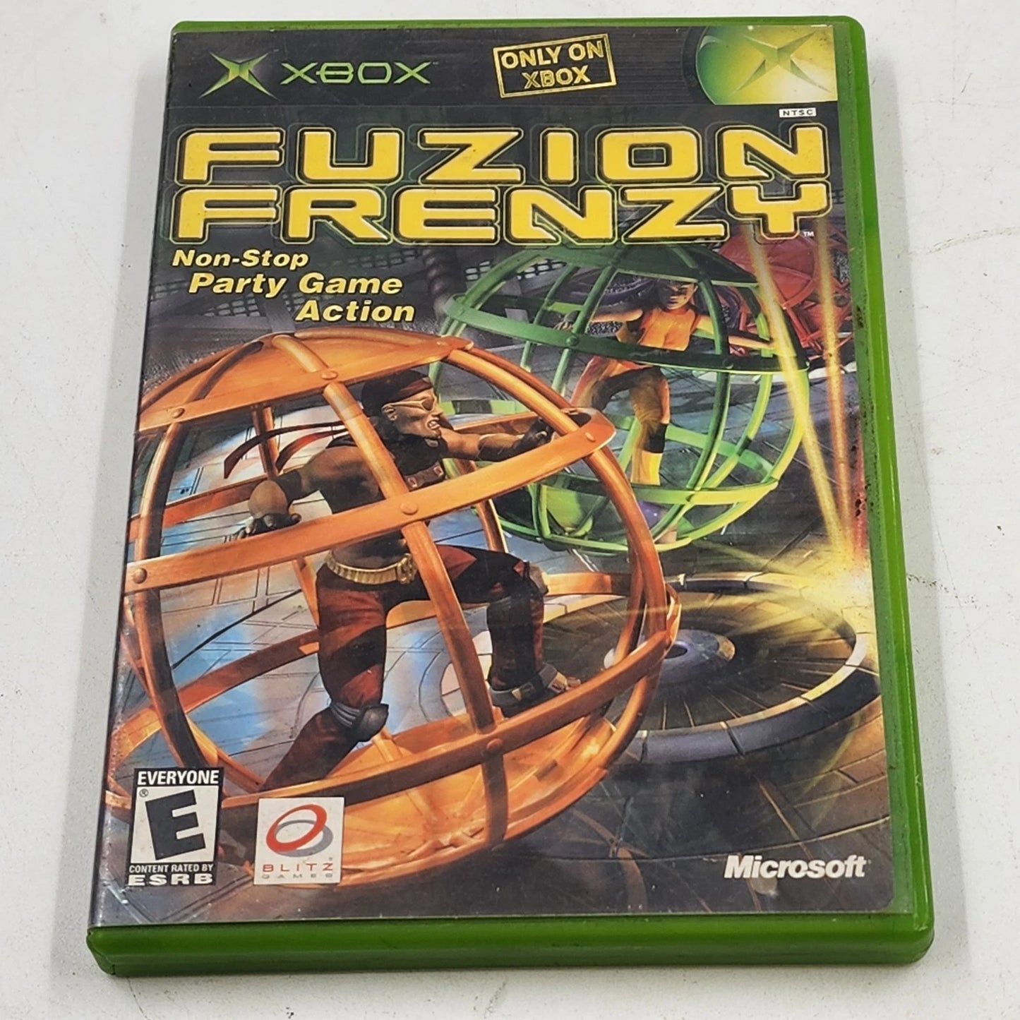 Fuzion Frenzy Platinum Hits Original Microsoft Xbox Non Stop Party Game Action
