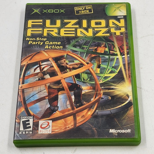 Fuzion Frenzy Platinum Hits Original Microsoft Xbox Non Stop Party Game Action