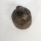 Rustic Metal Cow Bell Wooden Clapper Small Primitive Farmhouse 3" x 2" Vintage
