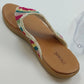 The Sak Everly Crochet Floral Thong Sandals Multicolor Women's Size 7 Boho China