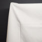 Solid Grey Tablecloth Table Cover Linen Fabric Overlock Hem Square 44"