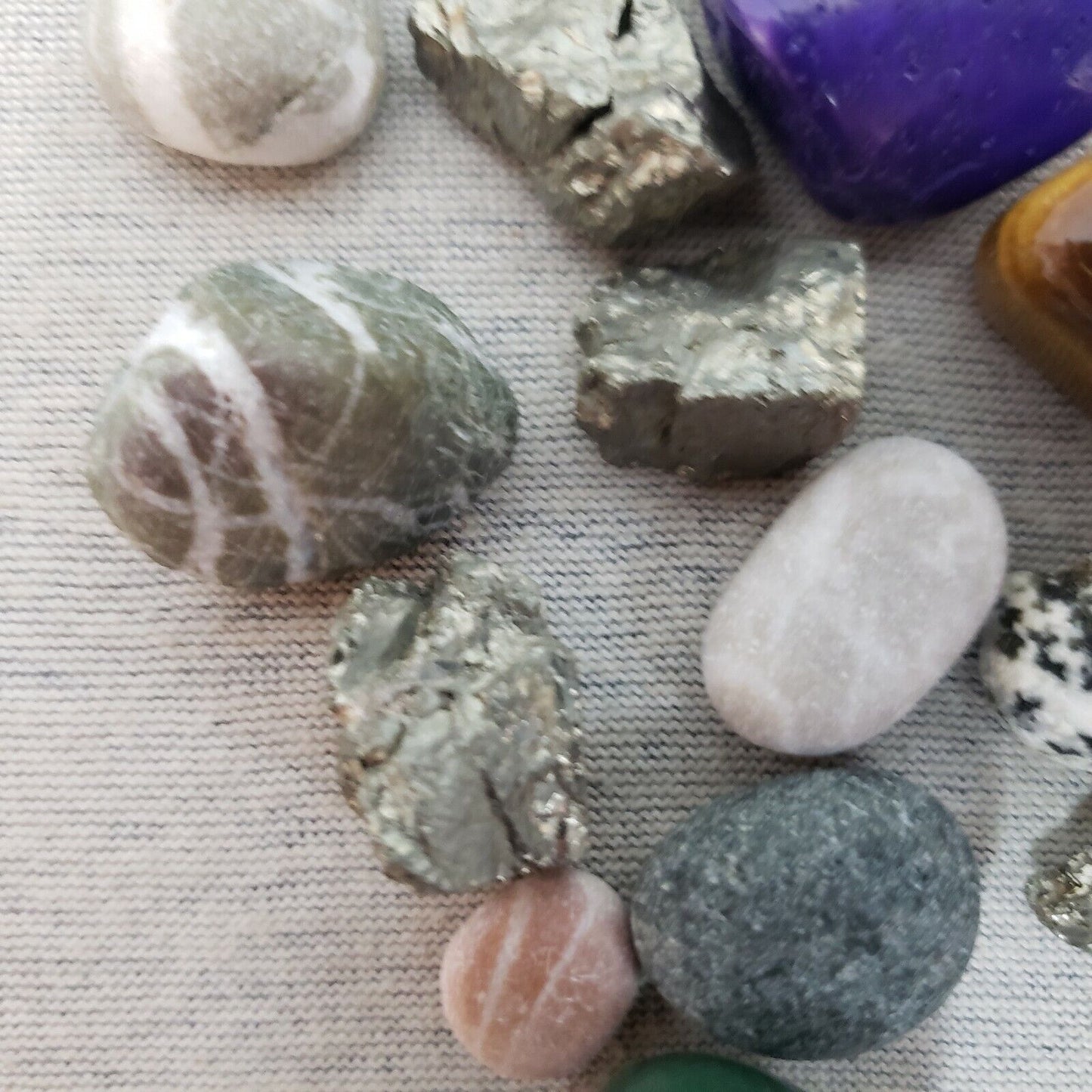 Lot of Loose Assorted Stones for Jewelry Making Gem Stones for Wire Wrap Jewelry