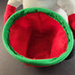 Stuffed Snowman Plush 12" with Scarf & Gift Bag Christmas Holiday Decoration Vtg