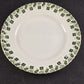 Six Bread Butter Plates Original Shamrock Pattern Tuscan English Bone China 1907