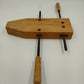 Craftsman Wood Hand Screw Clamp 66639-10 Cap. Adjustable 7" Throat 2" Jaw Thick