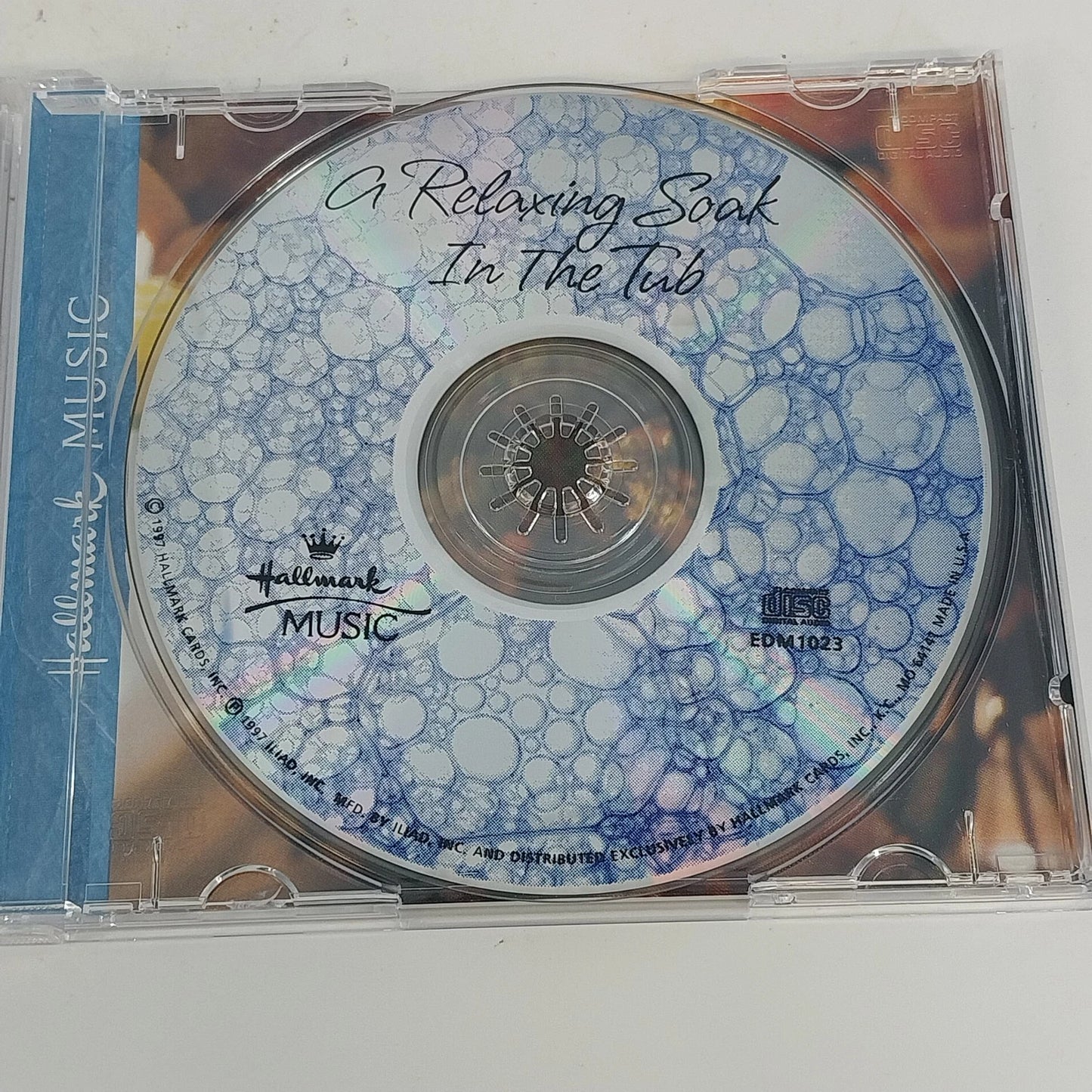 Hallmark Music A Relaxing Soak in the Tub Classical Music CD 1997 USA Vtg