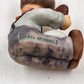 Berta Hummel CHRISTMAS TREATS Ornament 1999 Goebel Boy Dog Porcelain 1.75"