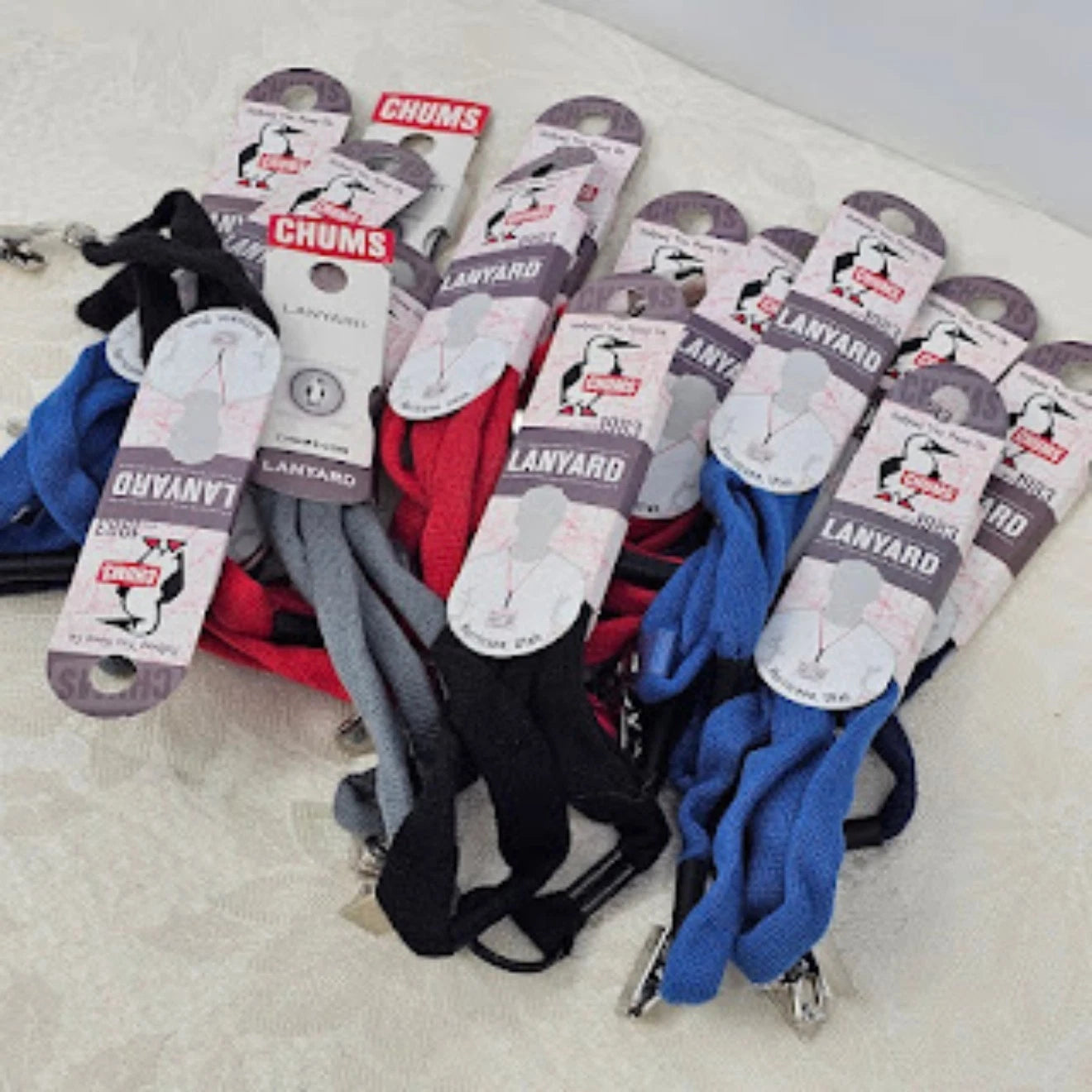 15 pc Chums Lanyard Holder Lot Breakaway Safety Cord Mixed Colors Wholesale