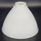 Lamp Diffuser Milk Glass Torchiere Shade Waffle Pattern 8" Vintage Lighting Decor
