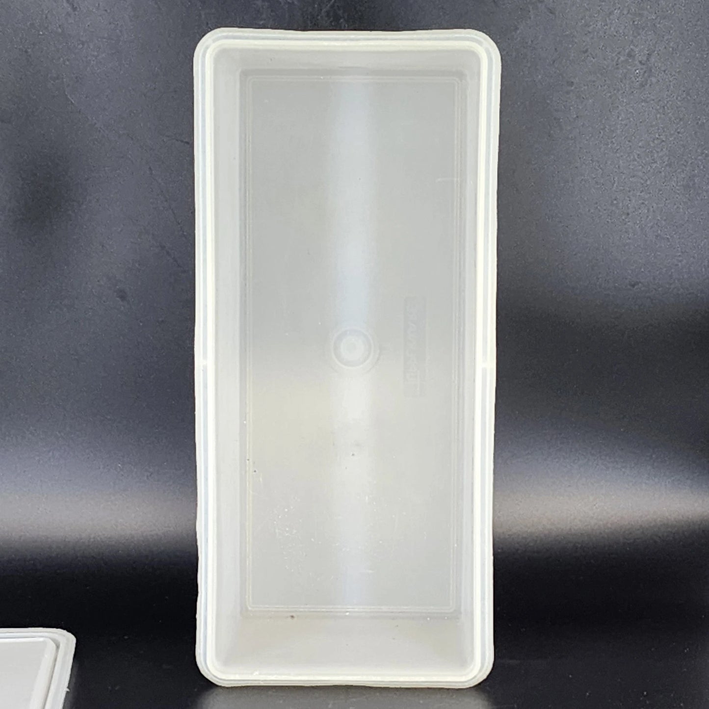 Tupperware Jumbo Bread Keeper 606-9 Frosted Lid 607-8 Fruit Vegetable Container