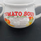 Dat'l Do-It Inc Potato Tomato Soup Mugs Recipe Cups Set of 2 Ceramic 3.5" Vtg