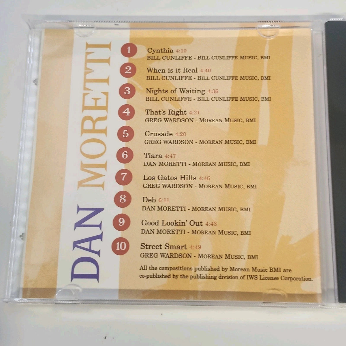 Dan Moretti Jazz 4 CD Point of Entry Saxual That's Right Live at Chan's 1990's
