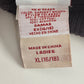 Faded Glory Dark Brown Cable Knit Turtleneck Sweater XL