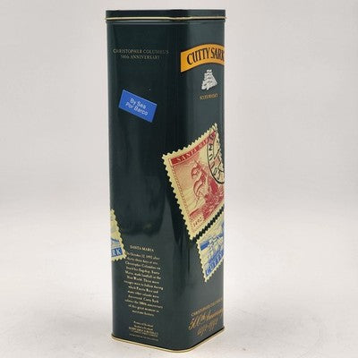 Cutty Sark Empty Whisky Tin 750ml Christopher Columbus 500th Anniversary Scots