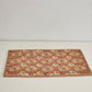 Raffia Ratan Sunburst Placemats Set 4 Boho Woven Orange Red Yellow Table Decor 17.5"