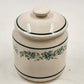 Corelle Coordinates Callaway Ivy Small 5" Canister Jar with Lid China Stoneware