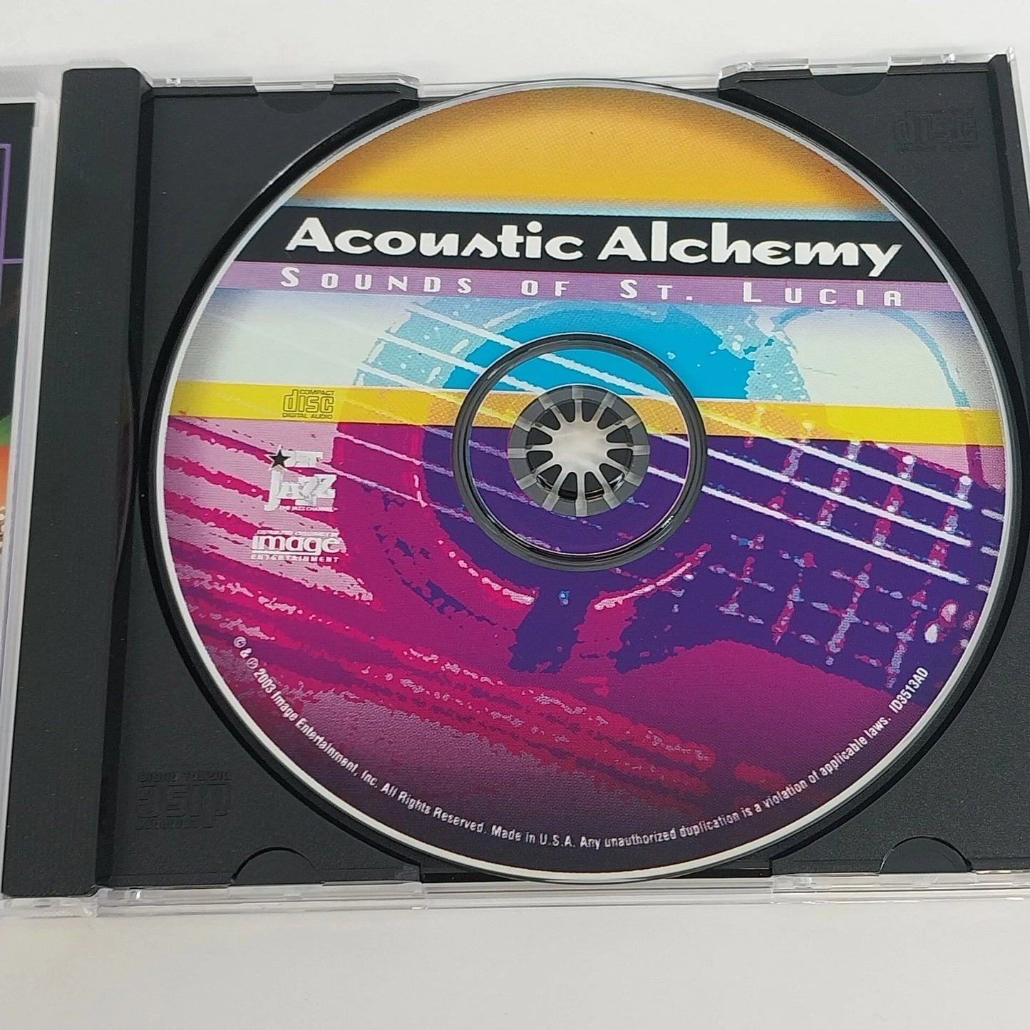 Acoustic Alchemy Sounds of St. Lucia Live CD 2003 Smooth Jazz USA