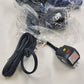 Conair Blue & Black Turbo Hair Dryer with Diffuser & Concentrator 1875 Watt NIB