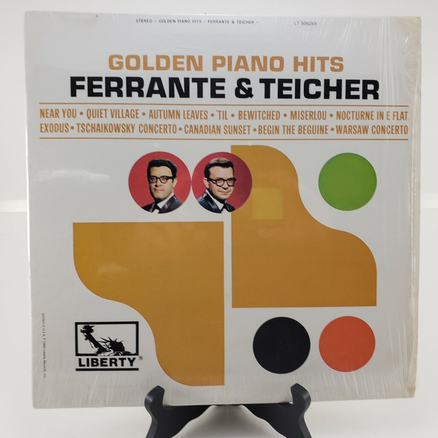 Ferrante & Teicher Golden Piano Hits LP vinyl record album 1962 LT506269 Stereo