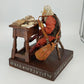 Possible Dreams Norman Rockwell Santa Clothtique Saturday Evening Post 12" Vtg