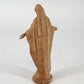 Blessed Virgin Mary Statue 1960s Molded Plastic 6" Religious Devotional Figurine
