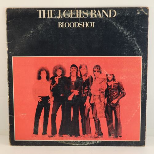 Bloodshot by The J Geils Band 1973 Vinyl LP Album HOUSE PARTY Make up Your Mind