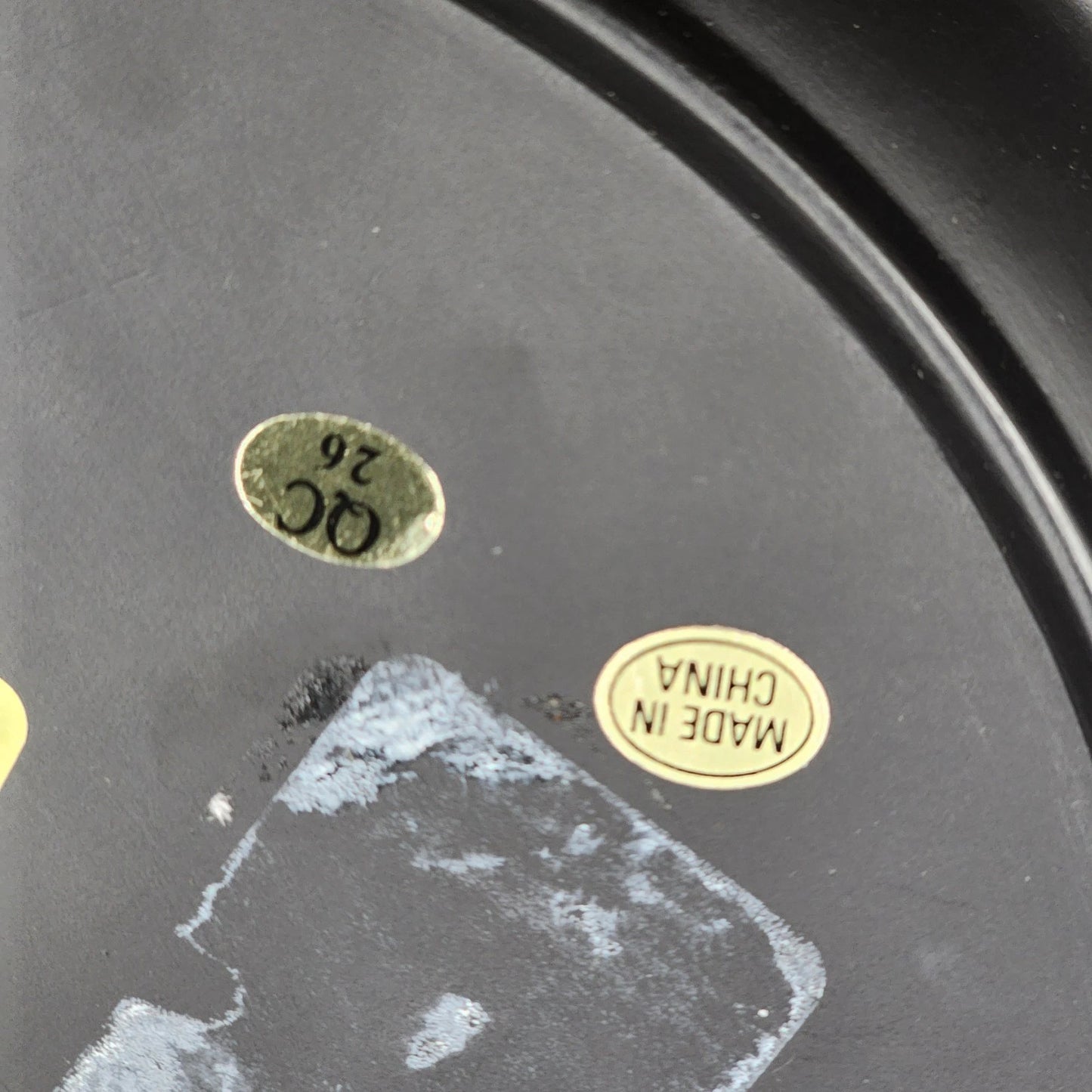 F de Villeneuve Wall Plates Decorative Stoneware Signed 4 Pc Assorted France