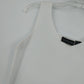 Relativity Women's Medium White Rib Knit Tank Top V Neck Sleeveless 100% Cotton