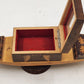 Wood Inlaid Gondola Ship Figurine Marquetry 13" Nautical Switzerland No Music