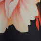 LILY by Firmiana Fashion Red Pink Floral Black Leggings XS 95 % Polyester China