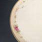 Haviland Limoges France Antique Hand Painted Rose Plate Heavy Gold Rim 9.25"x1"