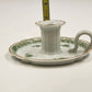 Haviland Limoges Bonneval Leaves Berries Chamber Candlestick Holder 2.5" France
