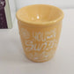 Scentsy You Are My Sunshine Mini Warmer 29133 Yellow Ceramic Wall Plug In Boxed