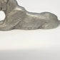 Pewter Reclining Mountain Lion Cougar Figurine 2.5" Vintage Wildlife Animal 1990