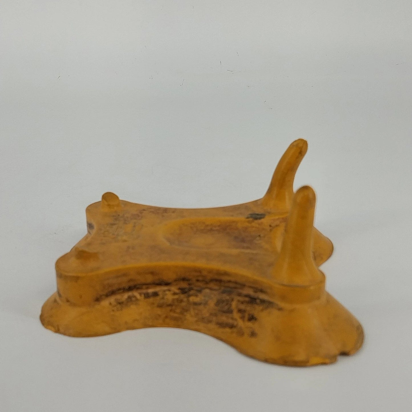 Voit KT-100 Molded Rubber Football Kicking Tee Holder ONLY Four-Point Base Vtg