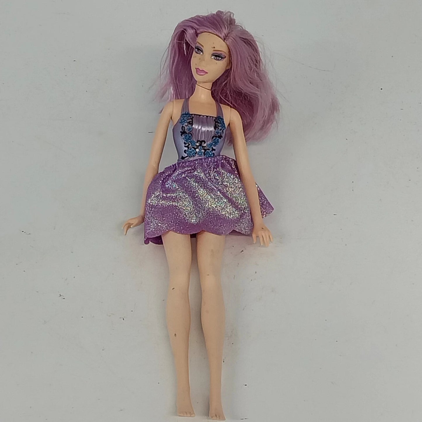 Mattel Barbie Mariposa Willa Lavender Fairy Doll Butterfly 2007 Body 2004 Head
