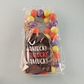 Knomeko Halloween Decoration 5 pcs Hocus Pocus Set Witch Gnome Wood Garland NIB