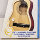 Burswood JC-301 Sound Start Series 30" Custom 6-String Acoustic Guitar NIB Tan