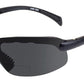 Global Vision C-2 Bifocal Safety Glasses 1.5 Diopter Clear AND Smoke Lens Z87.1