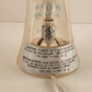 Avon Angel Accent Lamp Blessed Gift Collection Clear w Blue 9.5"T Isaiah 60:19