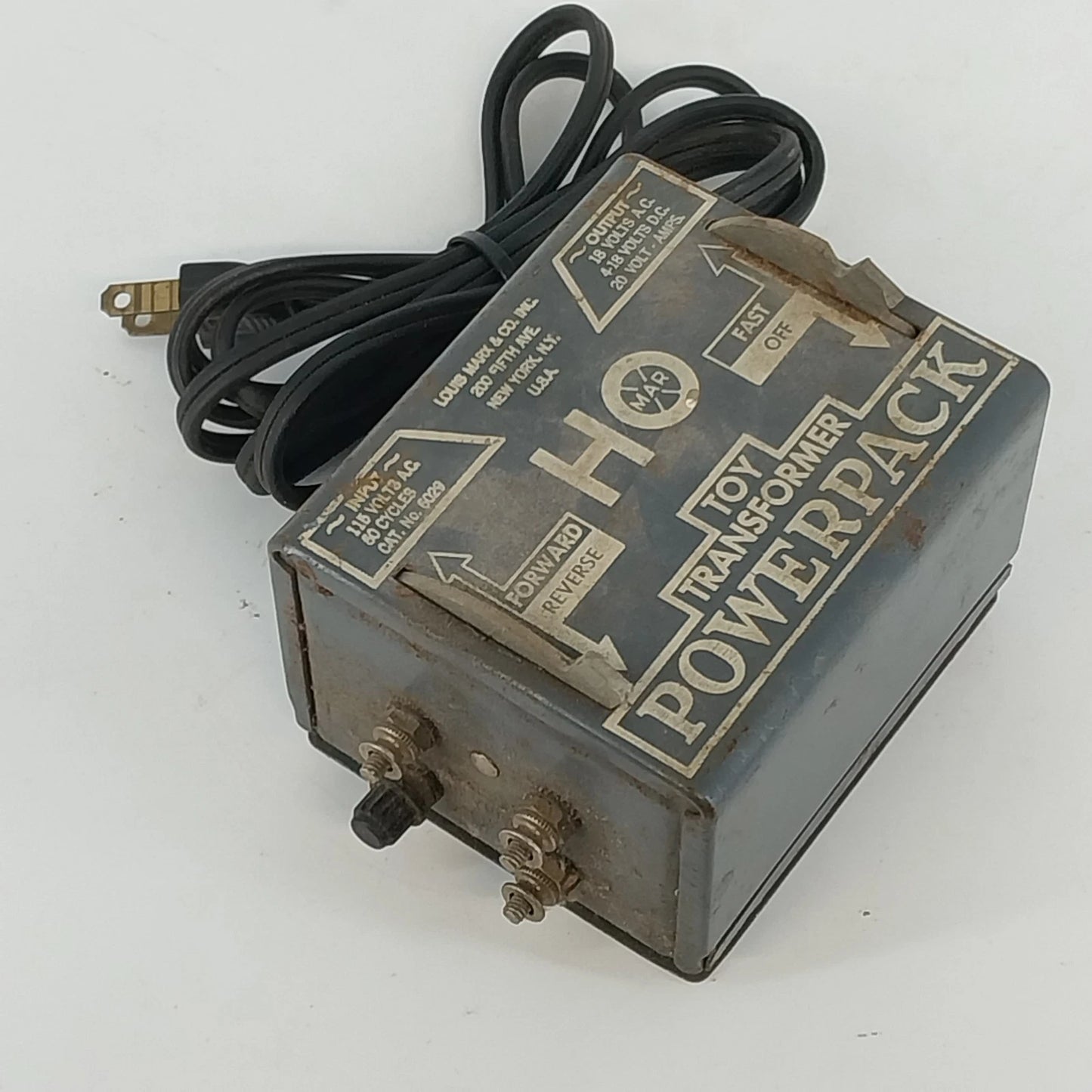 Vintage Marx HO Scale 6029 Transformer Power Pack Parts