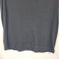 Paul Harris Black Ribbed Knit Top Women's Medium Stretch Short Sleeve Shirt