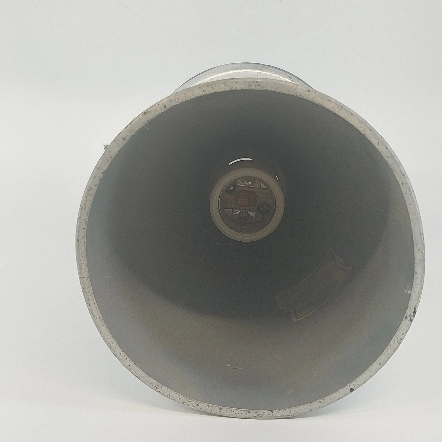 Swivelite Atomic Cone Ceiling Light Fixture Brushed Aluminum Metal Lamp 10" MCM