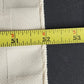 White Rectangle Tablecloth 52" Windowpane Checkered Striped Pattern Square