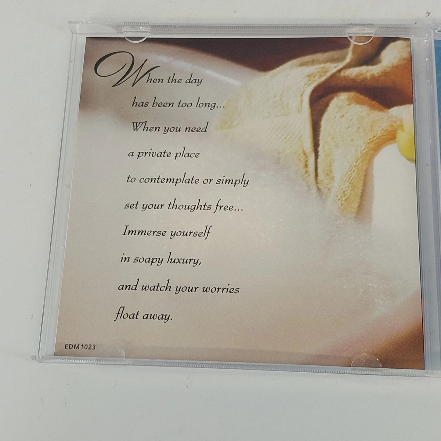 Hallmark Music A Relaxing Soak in the Tub Classical Music CD 1997 USA Vtg